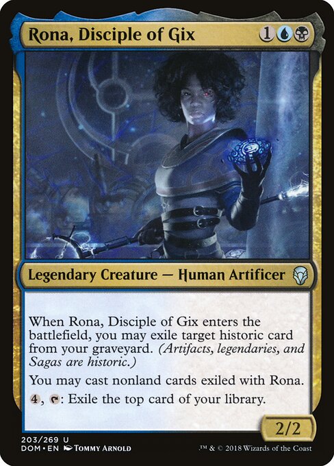 Rona, Disciple of Gix — Front