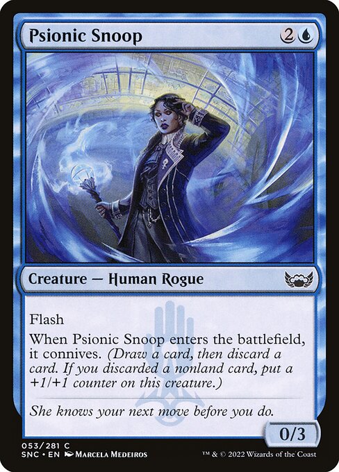 Psionic Snoop — Front