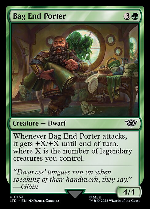 Bag End Porter — Front