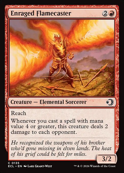 Enraged Flamecaster — Front