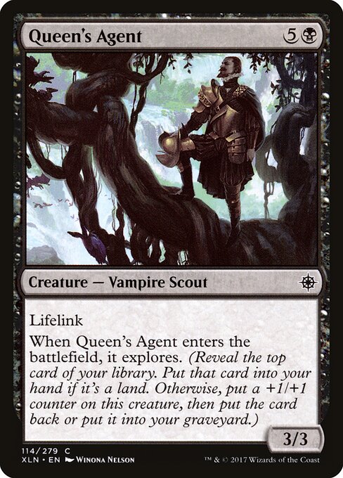 Queen's Agent — Front