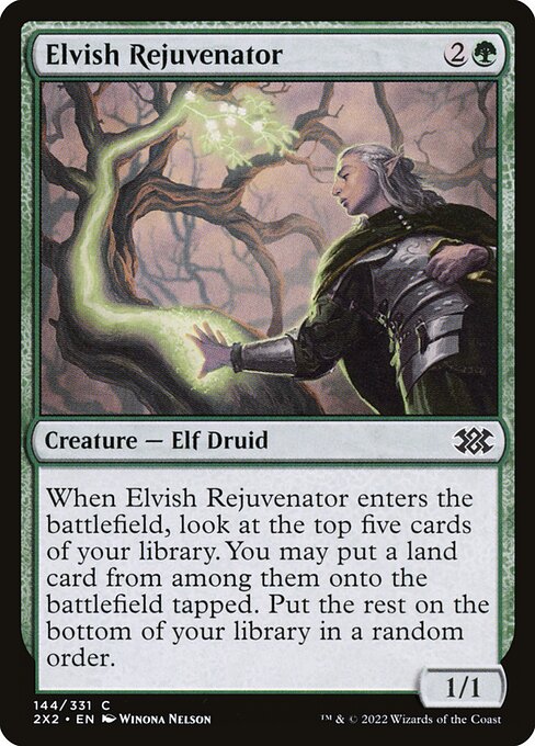 Elvish Rejuvenator — Front