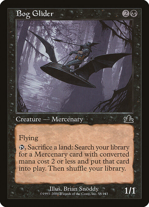 Bog Glider — Front