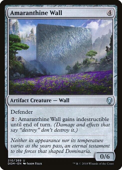 Amaranthine Wall — Front