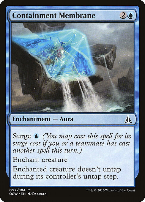 Containment Membrane — Front