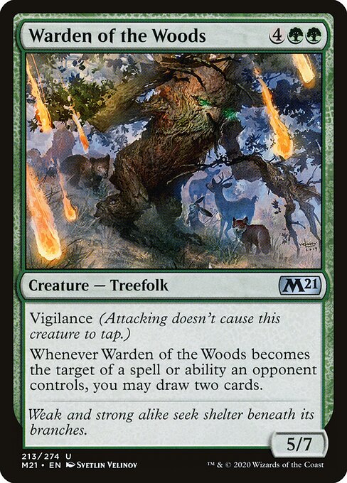 Warden of the Woods — Front