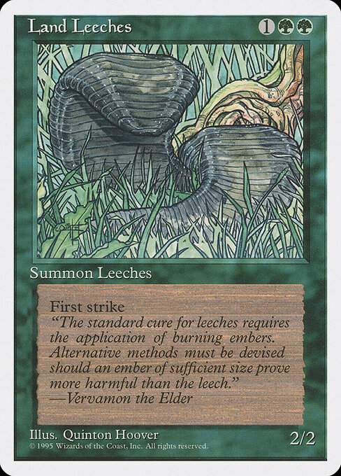 Land Leeches — Front