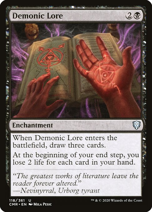 Demonic Lore — Front