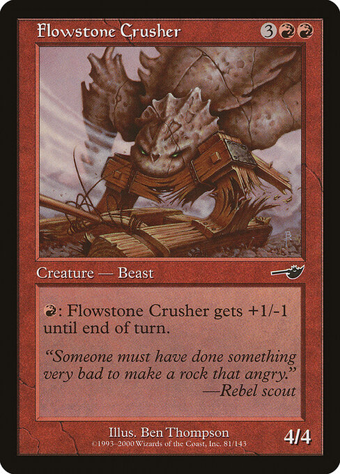 Flowstone Crusher — Front