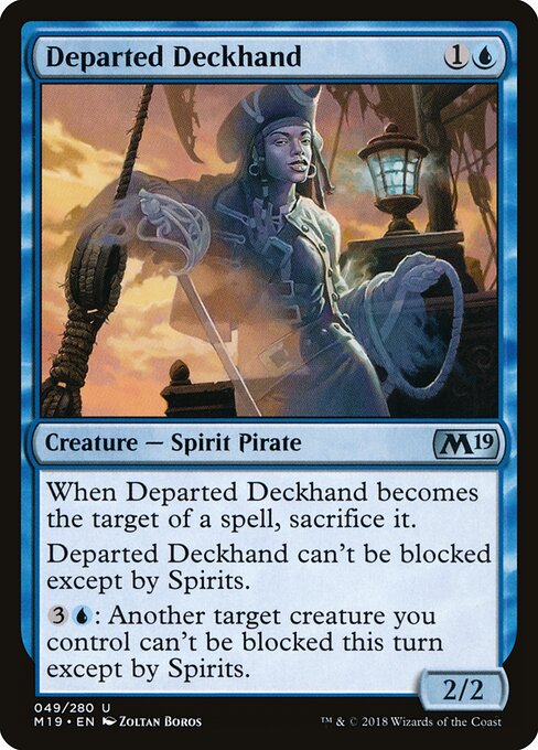 Departed Deckhand — Front