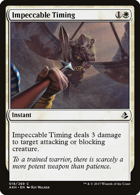 Impeccable Timing — Front