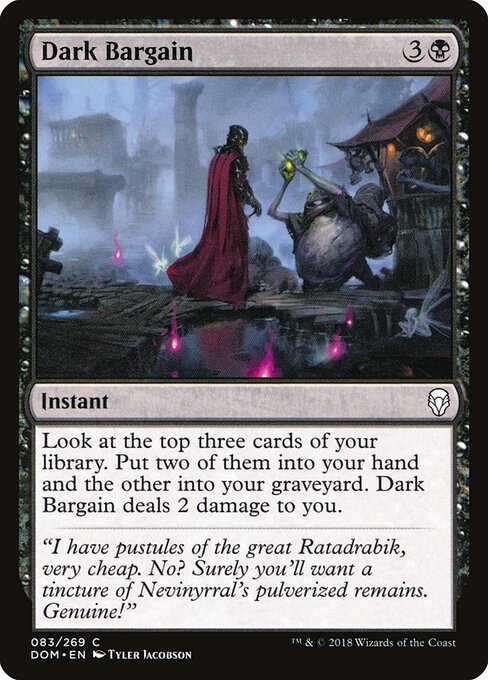 Dark Bargain — Front