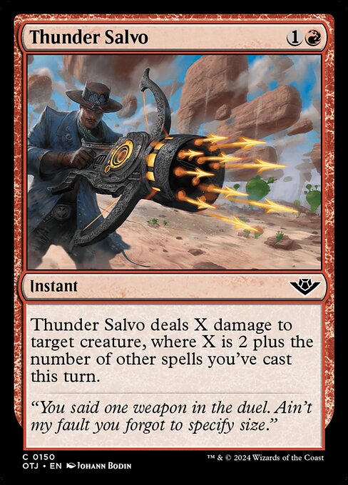 Thunder Salvo — Front