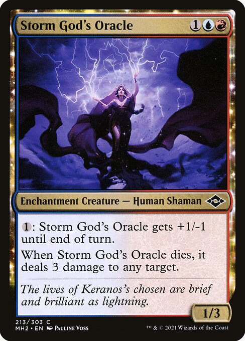 Storm God's Oracle — Front
