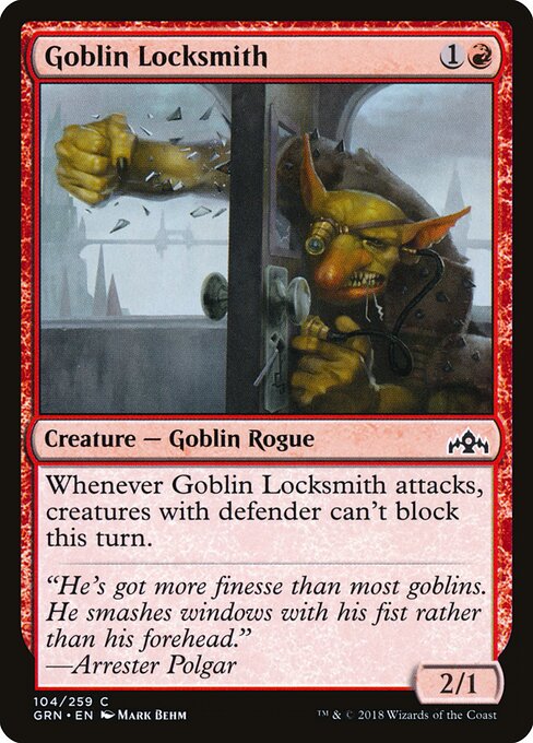 Goblin Locksmith — Front