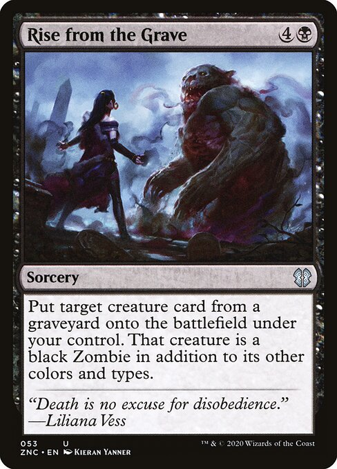 Rise from the Grave — Front