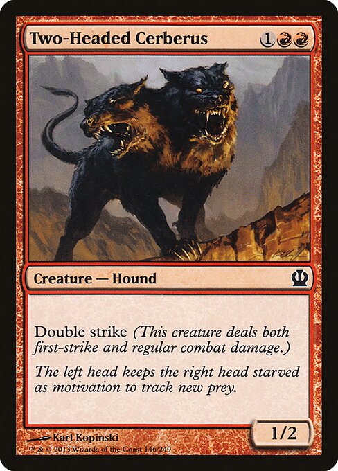 Two-Headed Cerberus — Front