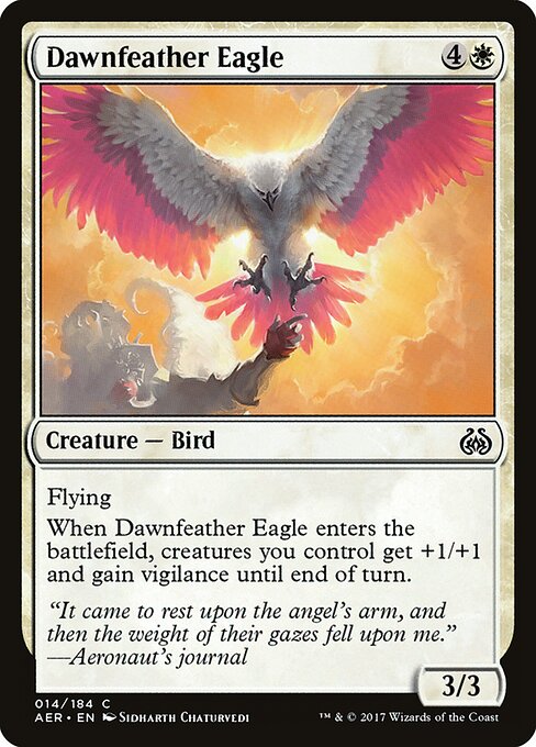 Dawnfeather Eagle — Front