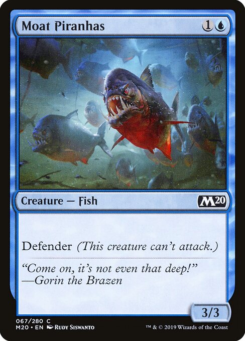 Moat Piranhas — Front