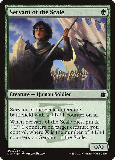 Servant of the Scale — Front