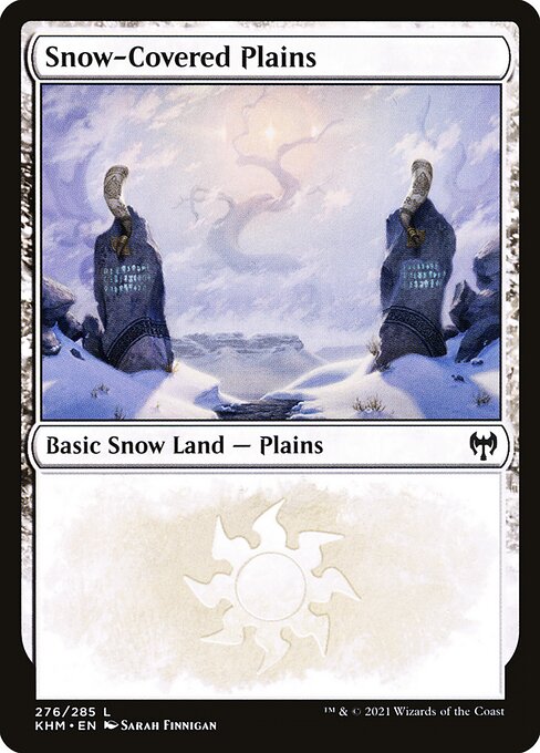 Snow-Covered Plains (276) — Front