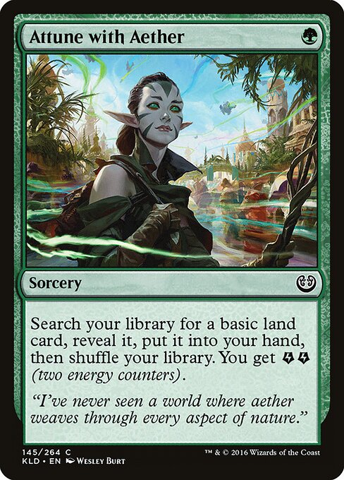 Attune with Aether — Front