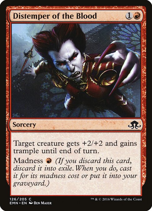 Distemper of the Blood — Front