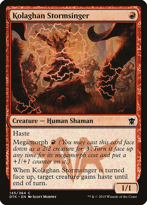 Kolaghan Stormsinger — Front