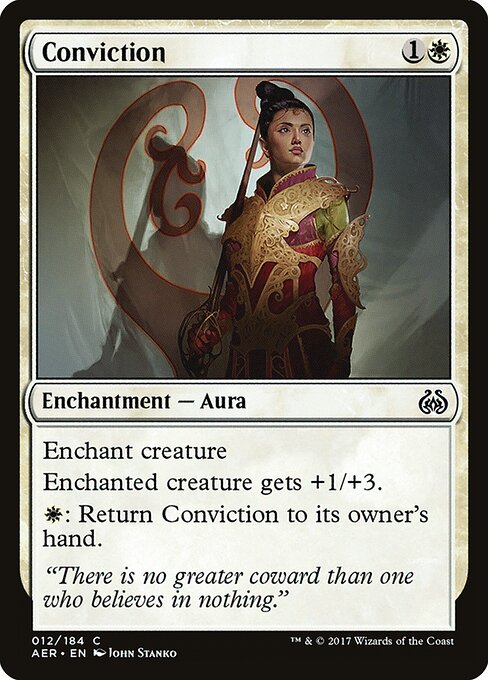 Conviction — Front