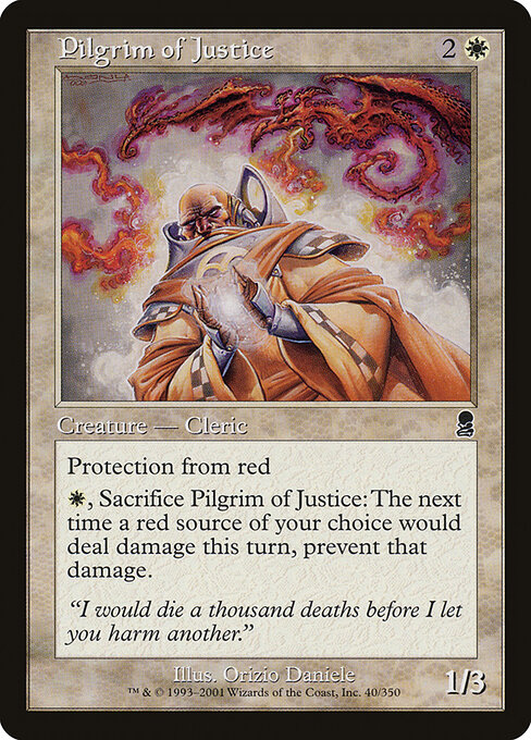 Pilgrim of Justice — Front