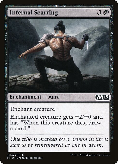 Infernal Scarring — Front