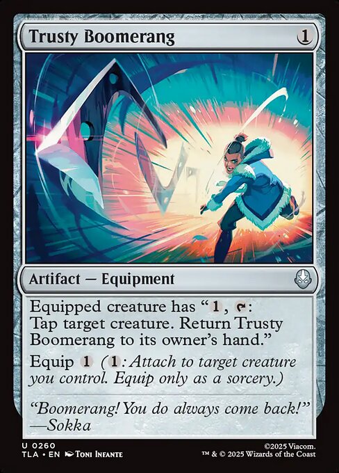 Trusty Boomerang — Front