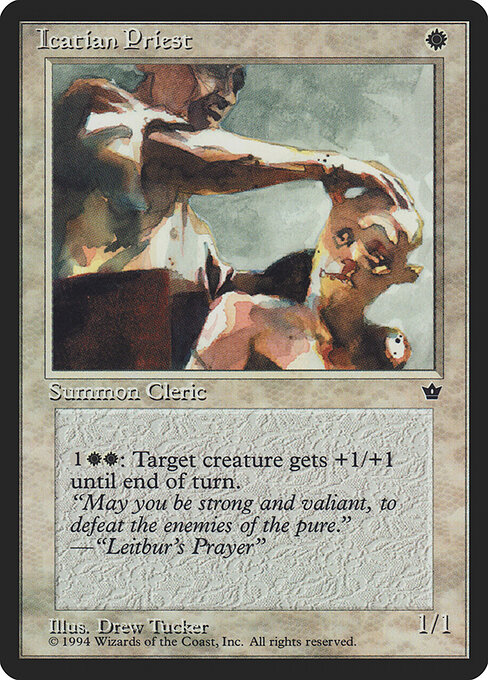 Icatian Priest — Front