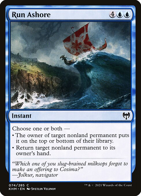 Run Ashore — Front