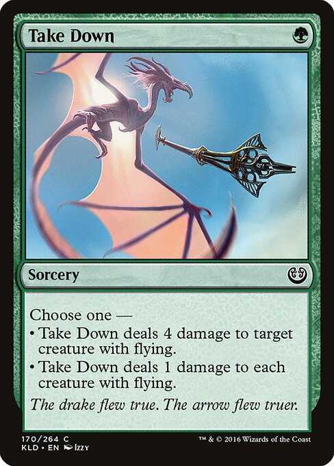 Take Down — Front