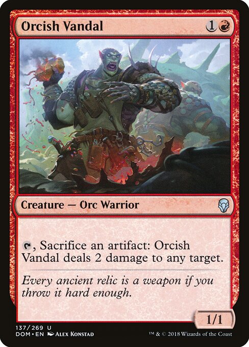 Orcish Vandal — Front