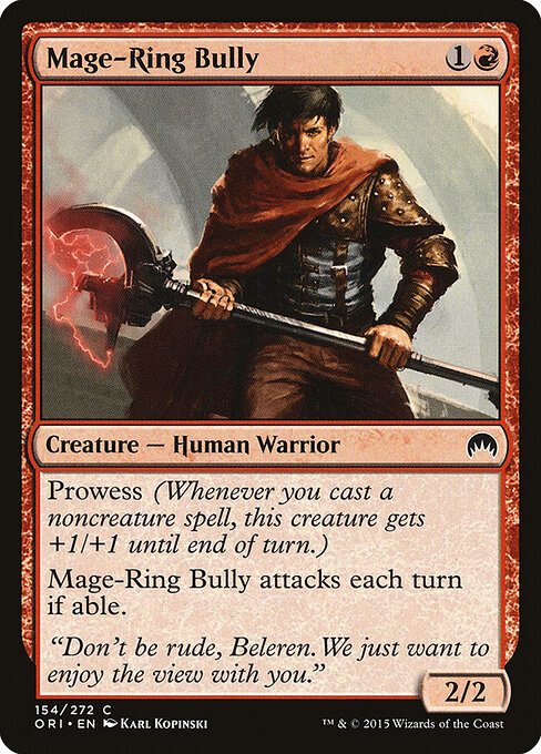 Mage-Ring Bully — Front