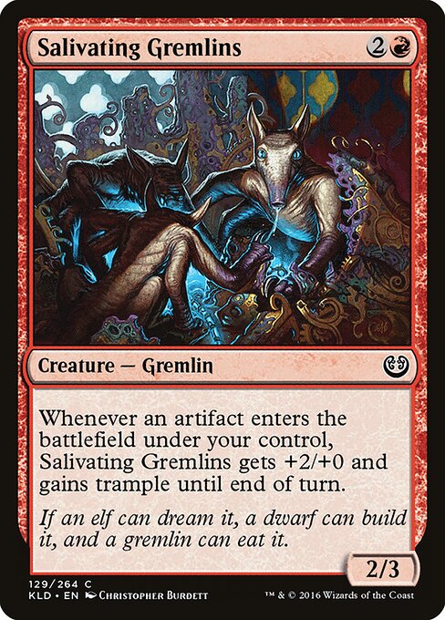 Salivating Gremlins — Front