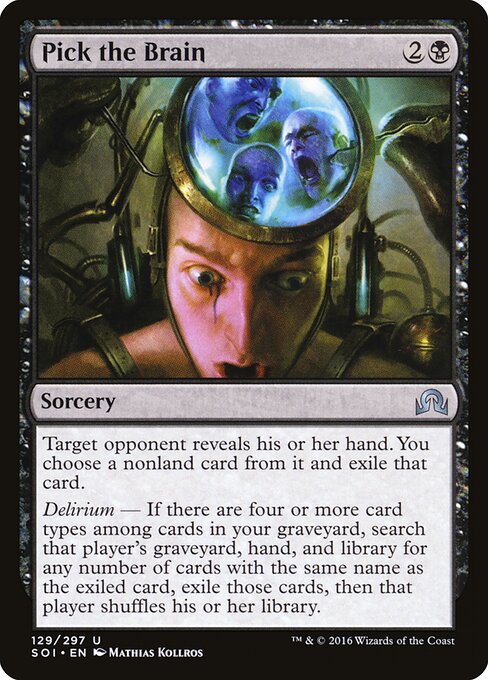 Pick the Brain — Front