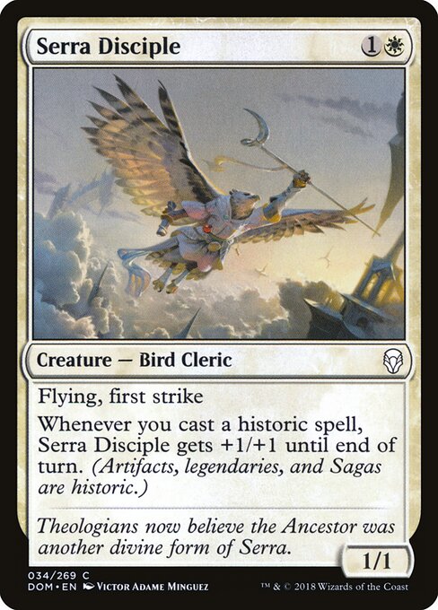 Serra Disciple — Front