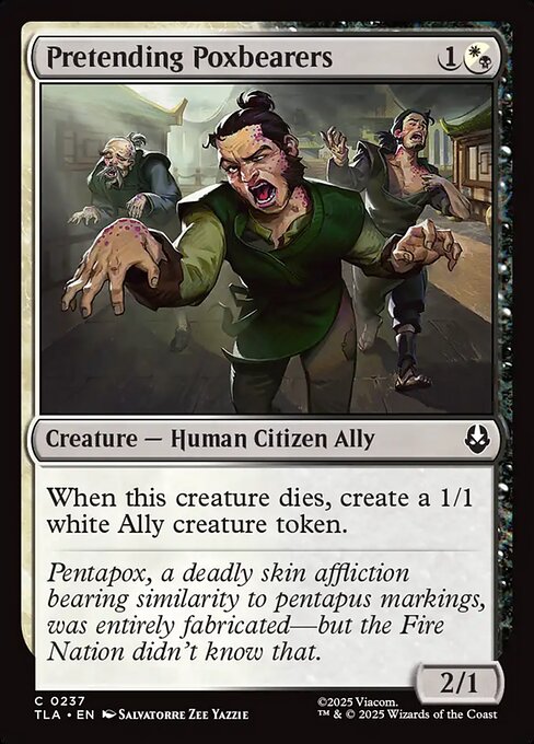 Pretending Poxbearers — Front
