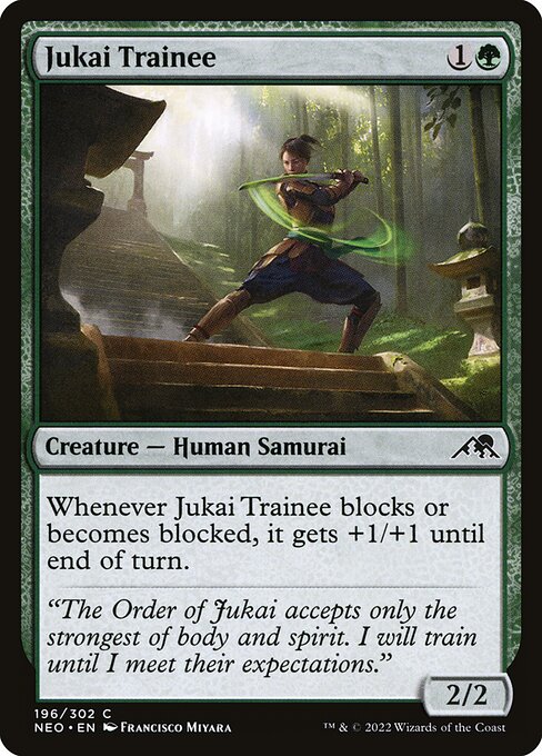 Jukai Trainee — Front