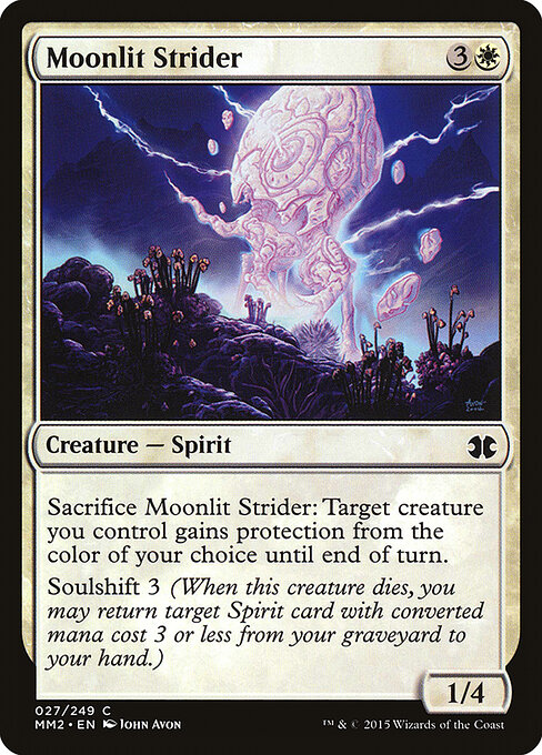 Moonlit Strider — Front