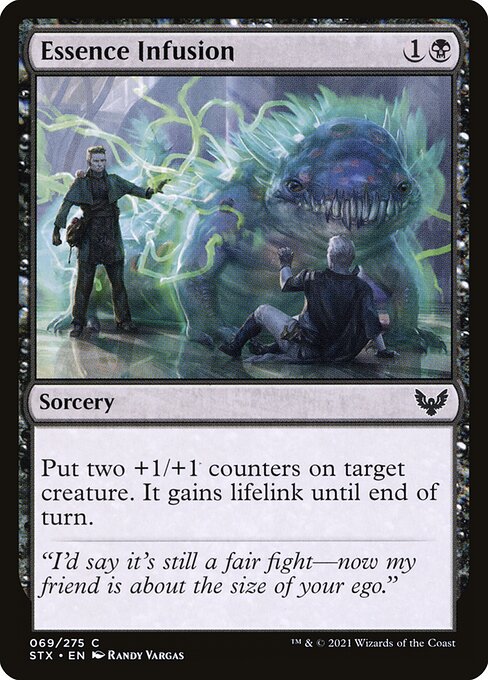 Essence Infusion — Front