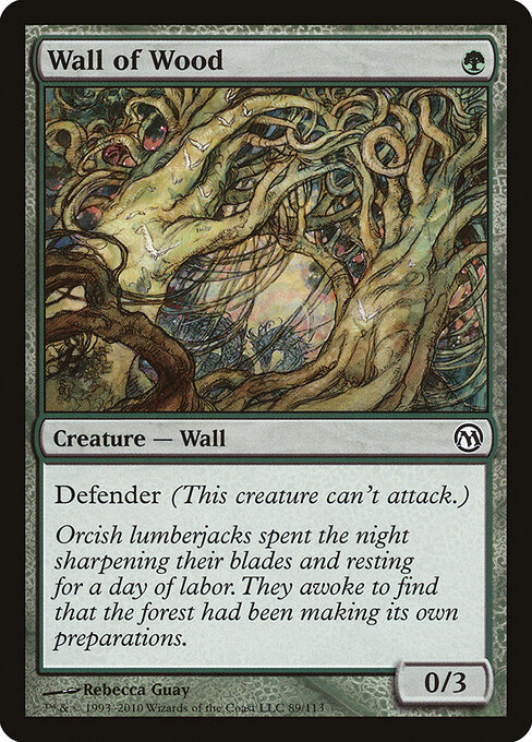 Wall of Wood — Front
