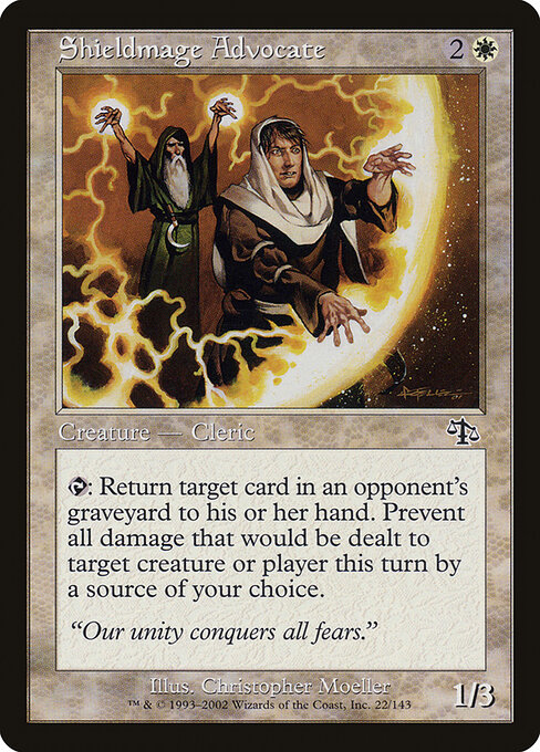 Shieldmage Advocate — Front