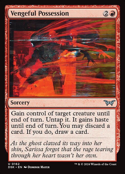 Vengeful Possession — Front