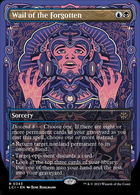 Wail of the Forgotten (Borderless) — Front