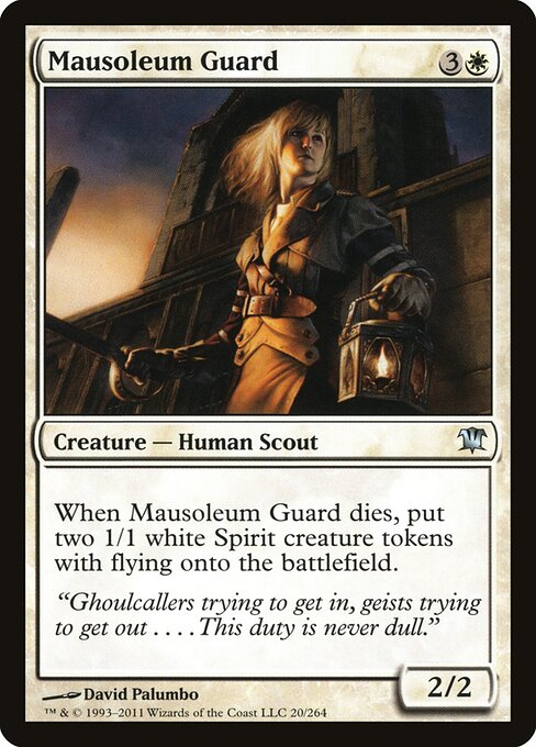 Mausoleum Guard — Front