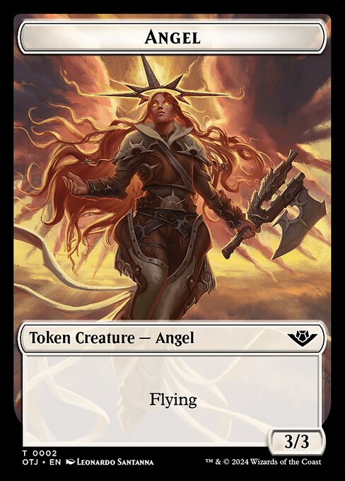 Angel // Plot Double-Sided Token — Front — Angel